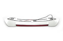 Toyota Land Cruiser 200 2007–2021 LED spojler (2016-2021) fotografia 9