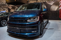 Volkswagen T6 2015–2024 Lip spojler predného nárazníka ABT Original 2015-2018 (na lakovanie) fotografia 1