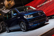 Volkswagen T6 2015–2024 Lip spojler predného nárazníka ABT Original 2015-2018 (na lakovanie) fotografia 2