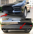 Porsche Cayenne 2018– Predný a zadný lip spojler fotografia 1