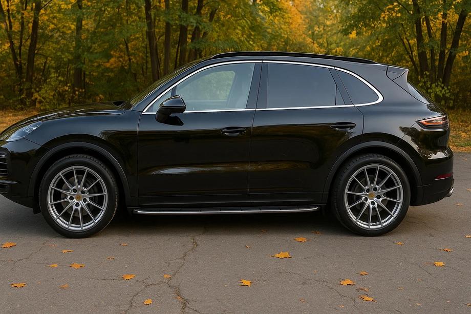 Porsche Cayenne 2018– Bočné nášľapy (2 ks, hliník) Image