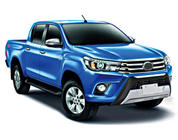Toyota Hilux 2015– Predný lip spojler V1 (ABS) fotografia 3