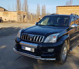 Toyota Land Cruiser Prado 120 2002–2009 Predný ochranný rám ST014 (nerez) 60/42 mm fotografia 3