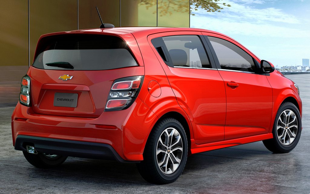 Faceliftovaný hatchback Chevrolet Aveo