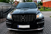 Mercedes GL/GLS trieda X166 2012–2019 Predná maska chladiča GT Panamericana (pre GL High) fotografia 3