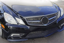 Mercedes E-trieda kupé C207 2010–2017 Predná maska chladiča (2009-2013, Diamond Silver) fotografia 1