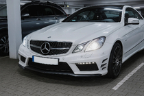 Mercedes E-trieda kupé C207 2010–2017 Predná maska chladiča (2009-2013, Diamond Silver) fotografia 3