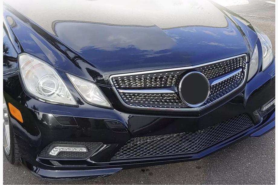 Mercedes E-trieda kupé C207 2010–2017 Predná maska chladiča (2009-2013, Diamond Silver) Image