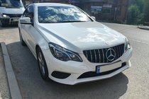 Mercedes E-trieda kupé C207 2010–2017 Predná maska chladiča (2014-2016, GT Panamericana) fotografia 4