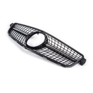 Predná maska chladiča Diamond Black Mercedes trieda C W204 2007–2015 fotografia 3