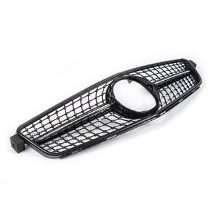 Predná maska chladiča Diamond Black Mercedes trieda C W204 2007–2015 fotografia 4