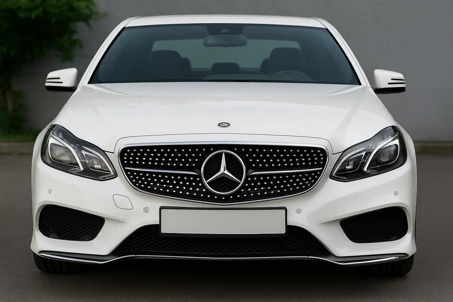 Mercedes E-class W212 2009–2016 Predná maska Diamond Black (pre Avantgarde a AMG-Line, 2013-2016) Fotografia 1