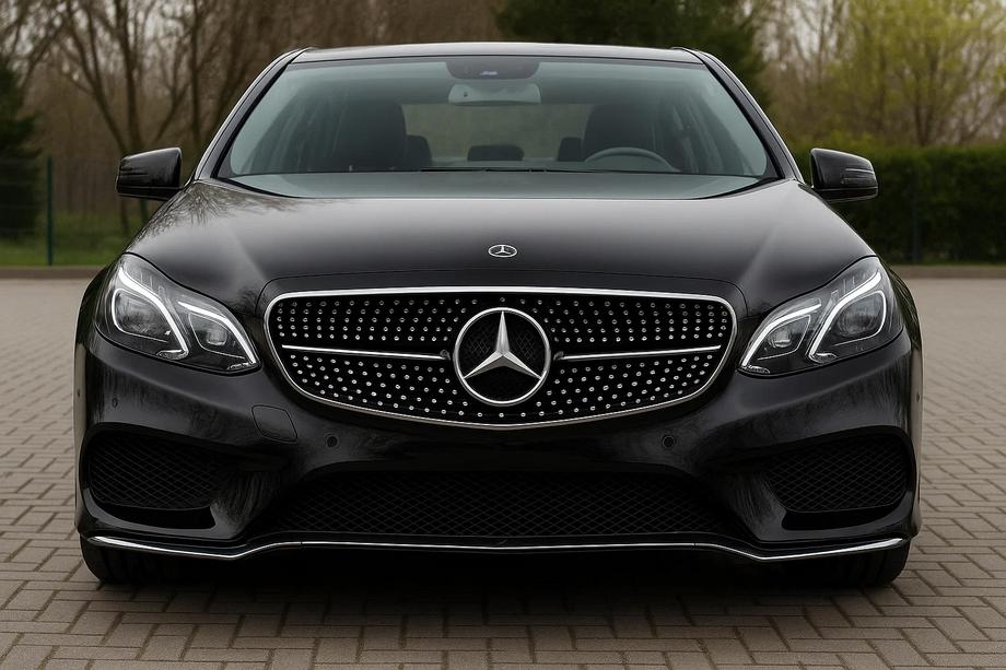Mercedes E-class W212 2009–2016 Predná maska Diamond Black (pre Avantgarde a AMG-Line, 2013-2016) Fotografia 3
