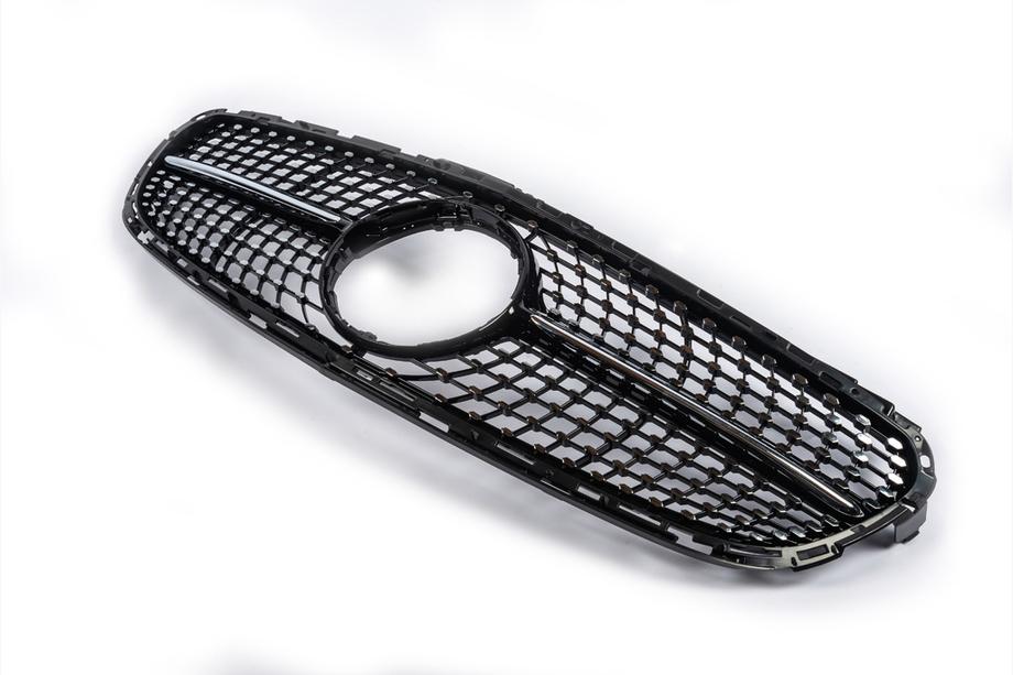 Mercedes E-class W212 2009–2016 Predná maska Diamond Black (pre Avantgarde a AMG-Line, 2013-2016) Fotografia 4