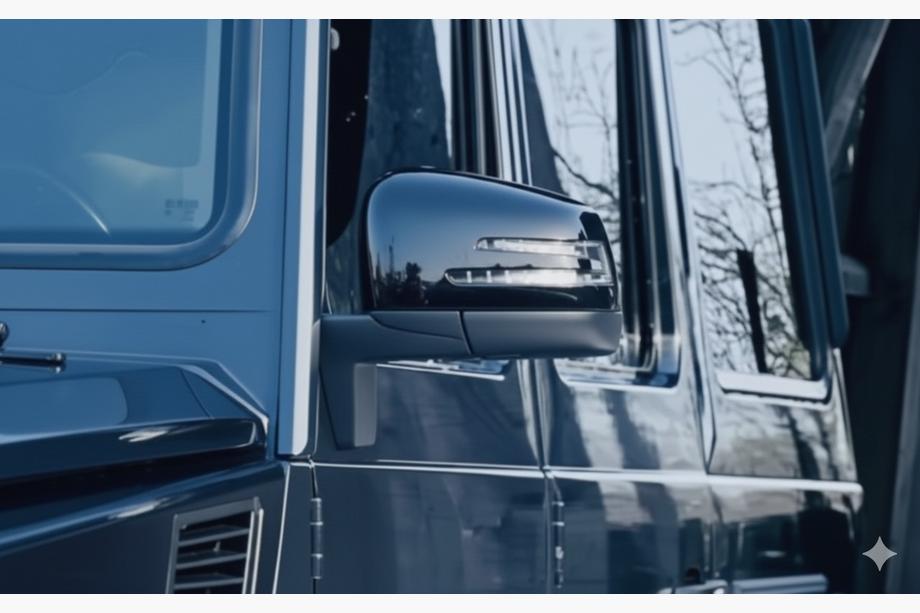 Mercedes G class W463 1990–2018 Restylingové zrkadlá dizajn-2015 (2 ks) Fotografia 2