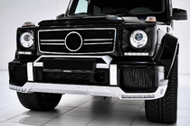 Mercedes G class W463 1990–2018 Lip spojler predného nárazníka BRBS s LED fotografia 1