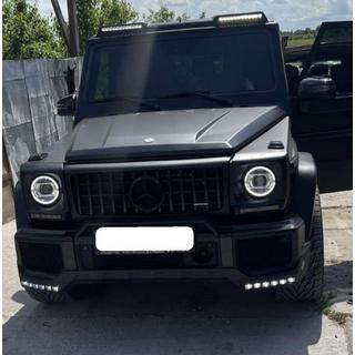 Lip spojler predného nárazníka BRBS s LED Mercedes G сlass W463 1990–2018 fotografia 2