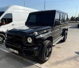 Mercedes G class W463 1990–2018 Predný lip spojler na nárazník (matná čierna, G65) fotografia 3