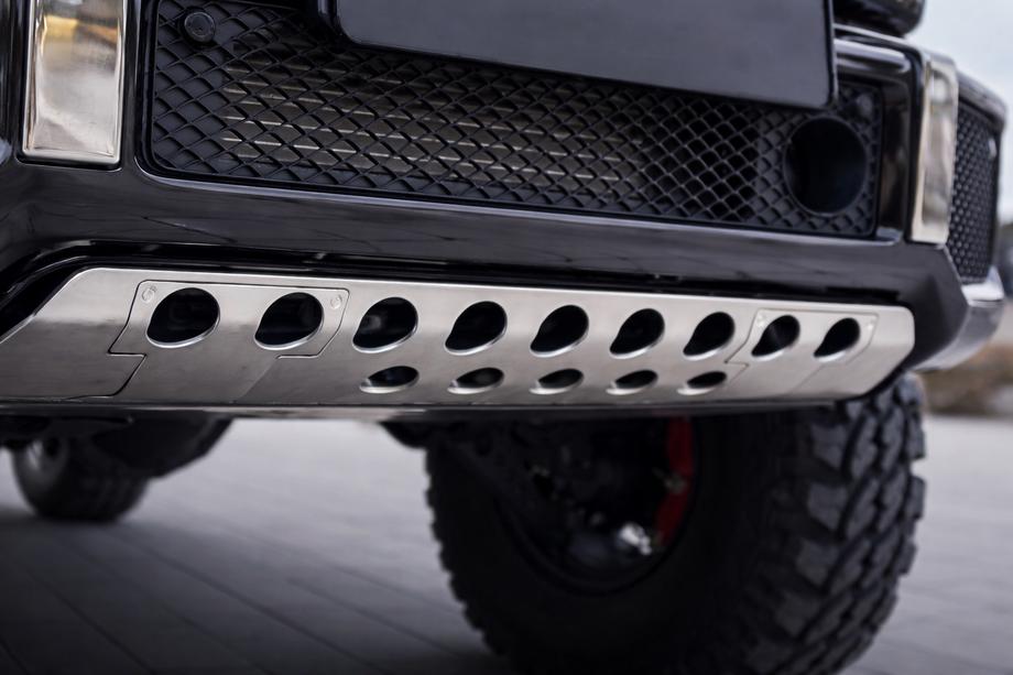 Mercedes G class W463 1990–2018 Ochranný rám predného nárazníka (nerezová oceľ) Fotografia 1