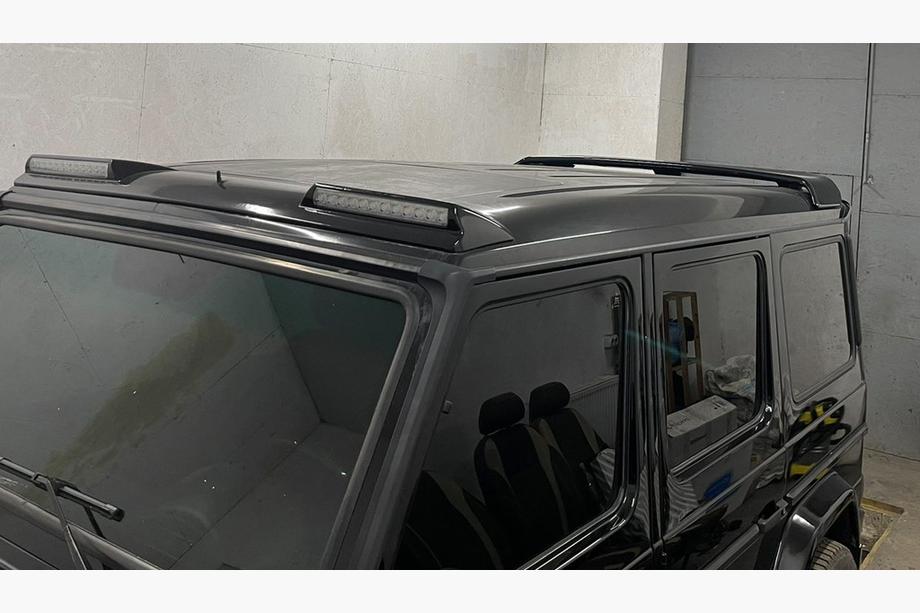 Mercedes G сlass W463 1990–2018 Deflektor okna BRB V1 dizajn 2015 (ABS) Image