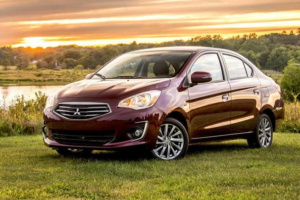 Rozpočtový sedan Mitsubishi Mirage