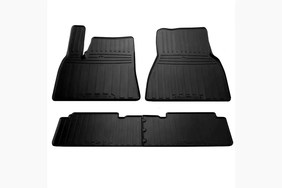 Tesla Model S 2012– Gumové autokoberce do interiéru Stingray (2012-2021) Fotografia 1