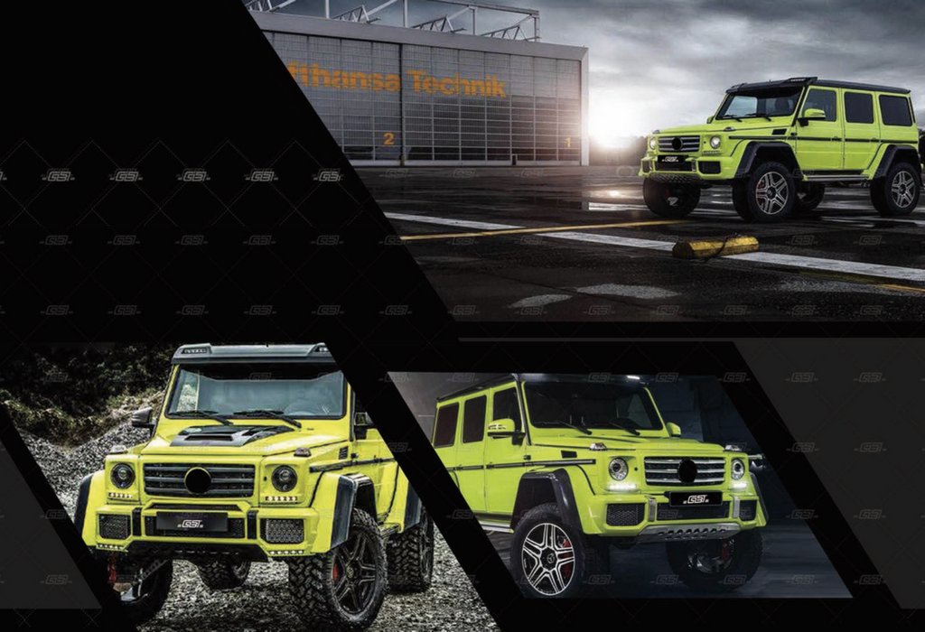 Sortiment tuningu a príslušenstva pre Mercedes G W463