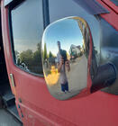 Ford Transit 1991–2000 Chromové kryty spätných zrkadiel (2 ks, nerez) fotografia 4