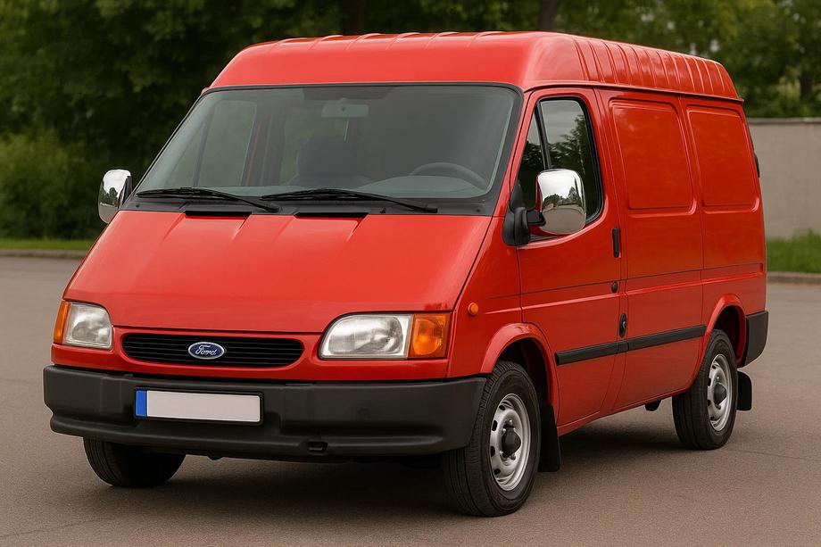 Ford Transit 1991–2000 Chromové kryty spätných zrkadiel (2 ks, nerez) Image