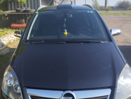Opel Zafira B 2005–2011 Kryty zrkadiel 2005-2008 (2 ks, nerez) fotografia 3