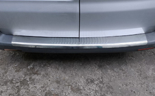 Volkswagen T5 2010–2015 Ochranná lišta zadného nárazníka s ohybom (Carmos V1, oceľ) fotografia 5
