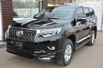 Toyota Land Cruiser Prado 150 2009–2023 Nástavce predného a zadného nárazníka TRD (2017-) Čierna farba fotografia 4