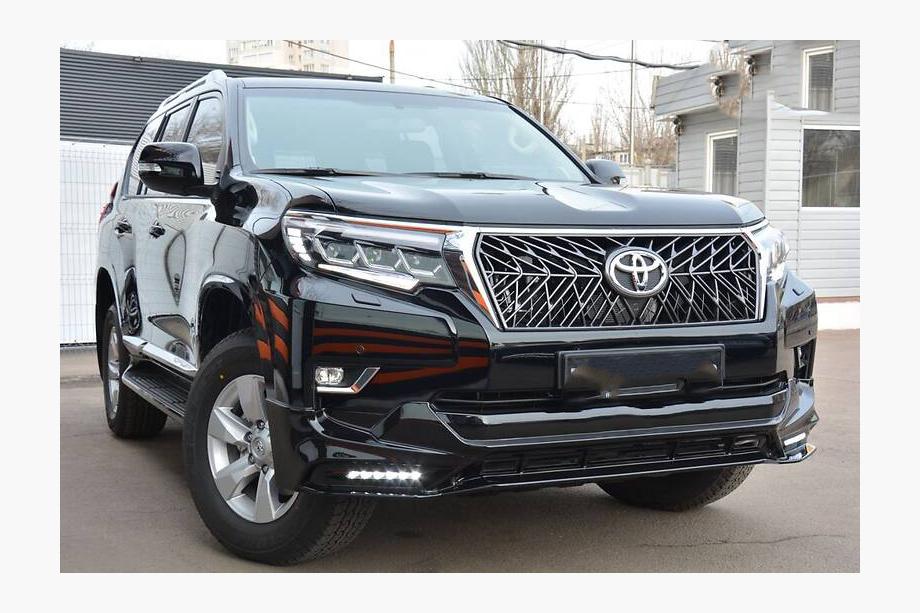 Toyota Land Cruiser Prado 150 2009–2023 Nástavce predného a zadného nárazníka TRD (2017-) Čierna farba Image
