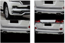 Toyota Land Cruiser 200 2007–2021 Sada bodykitu 2016↗ (Modelista V3) Biela farba fotografia 6