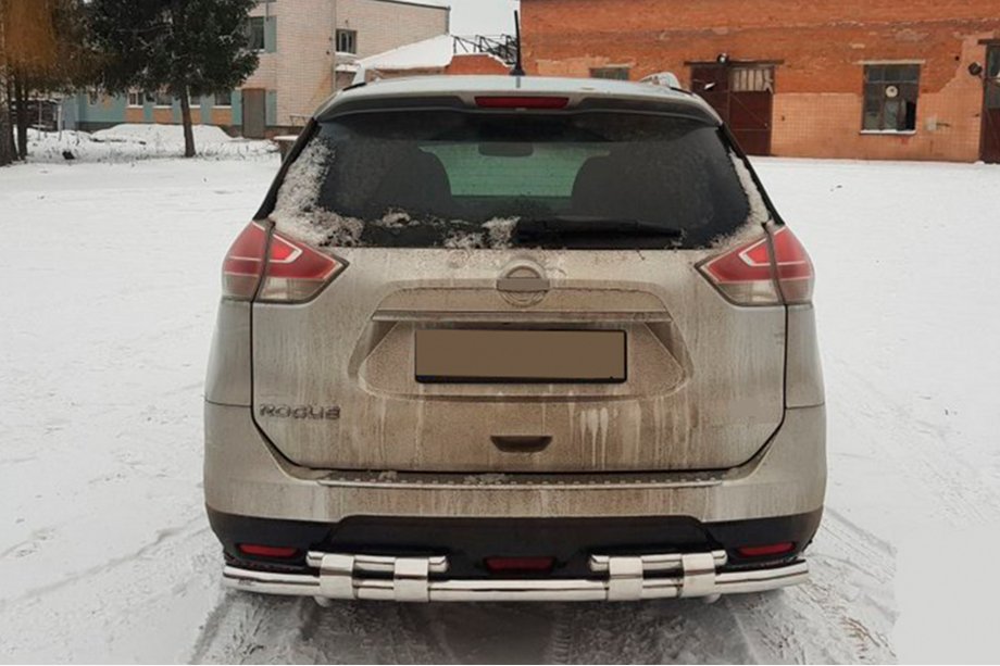 Nissan X-trail T32/Rogue 2014–2021 Zadný ochranný oblúk NSXT.13.6.B1-08 (nerez) Image