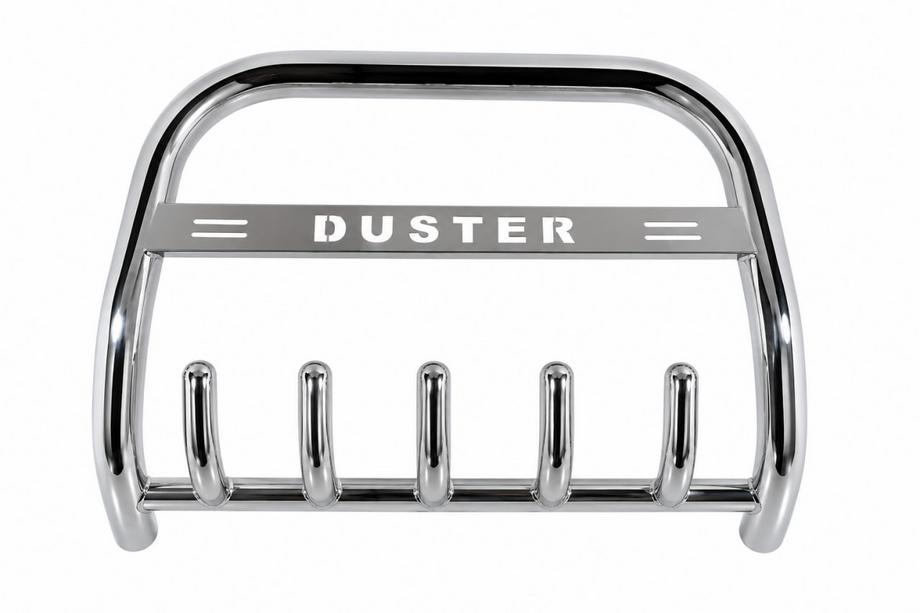 Dacia Duster 2008–2018 Predný ochranný rám (bullbar) RNDT.09.F1-58.6 (nerez) Image