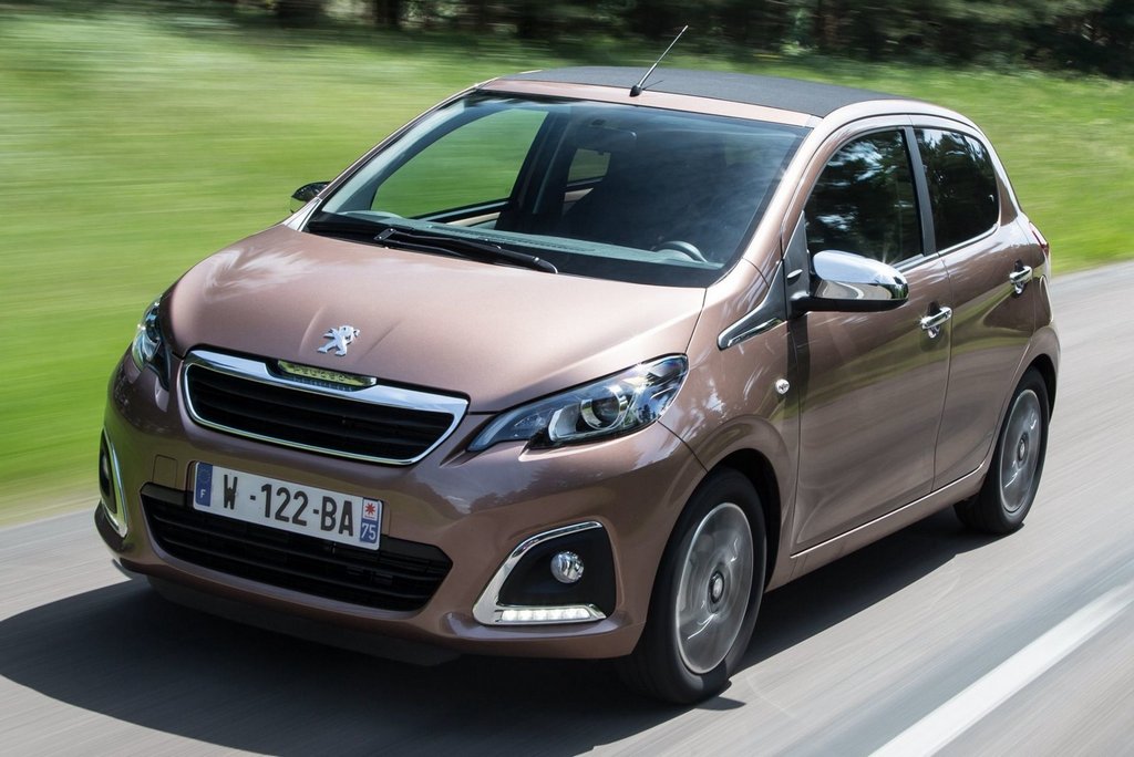 Kompaktný mestský hatchback Peugeot 108