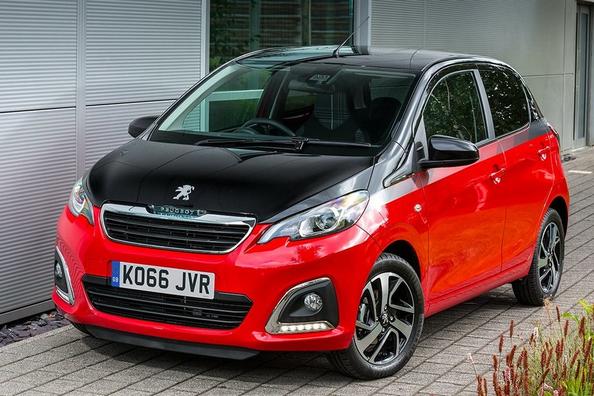 Kompaktný mestský hatchback Peugeot 108