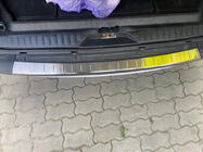 Renault Kangoo 2008–2020 Nerezová lišta na zadný nárazník OmsaLine (2013+) fotografia 5