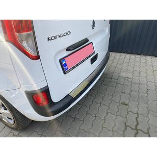 Nerezová lišta na zadný nárazník OmsaLine (2013+) Renault Kangoo 2008–2020 fotografia 2