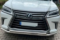 Lexus LX570/450d 2008–2022 Predný ochranný rám ST014 (2015+, nerez) fotografia 4