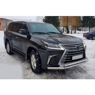 Predný ochranný rám ST014 (2015+, nerez) Lexus LX570/450d 2008–2022 fotografia 2
