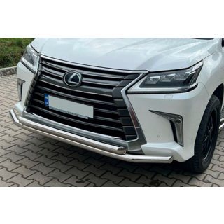 Predný ochranný rám ST014 (2015+, nerez) Lexus LX570/450d 2008–2022 fotografia 1