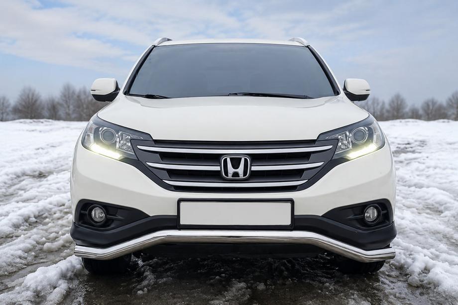 Honda CRV 2012–2016 Predný ochranný rám ST007 (nerez) Image
