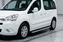 Peugeot Partner Tepee 2008–2018 Bočné nášľapy Fullmond (2 ks, hliník) fotografia 1