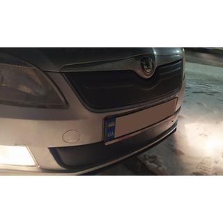 Zimná clona na masku chladiča (2011-2014, horná) Skoda Fabia 2007–2014 fotografia 3