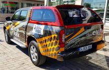 Mercedes X class 2017–2020 Hardtop na korbu (Canopy) fotografia 5