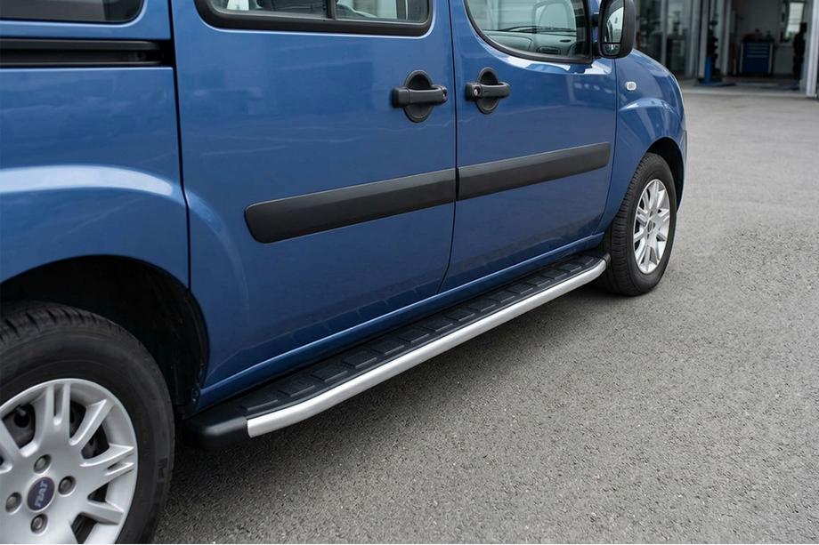 Fiat Doblo I 2001–2005 Bočné nášľapy Fullmond (2 ks, hliník) Image
