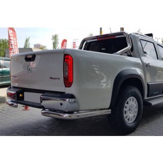 Zadný ochranný rám AK003 (2018-2022, nerez) Ford Ranger 2011–2022 fotografia 1
