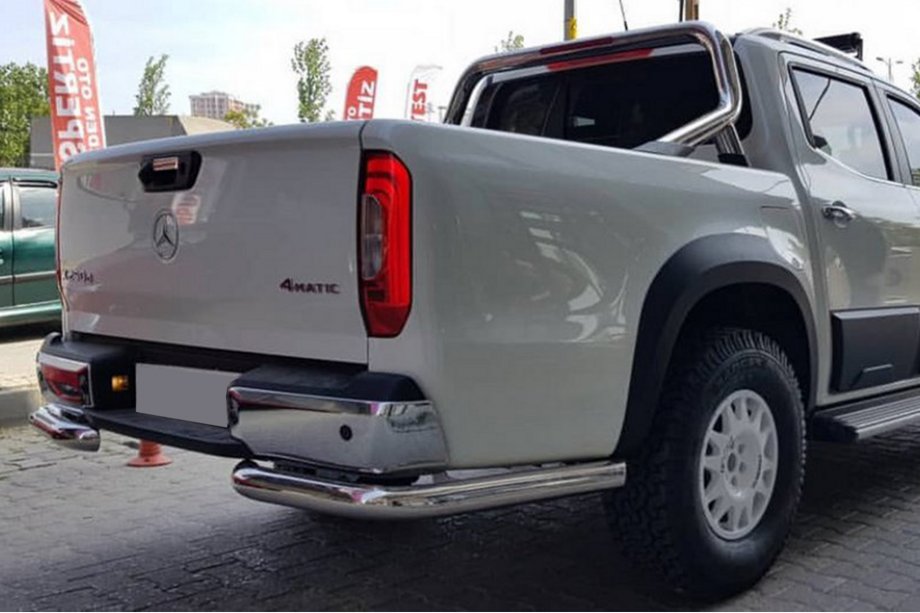 Ford Ranger 2011–2022 Zadný ochranný rám AK003 (2018-2022, nerez) Image